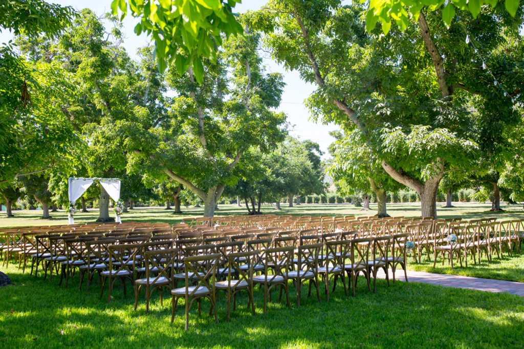 empty ceremony walnut grove wedding photography