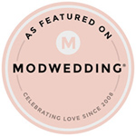 modwedding badge features