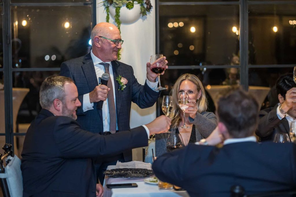wedding reception speech and toasts