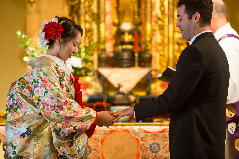 santa barbara japanese buddhist temple wedding photography